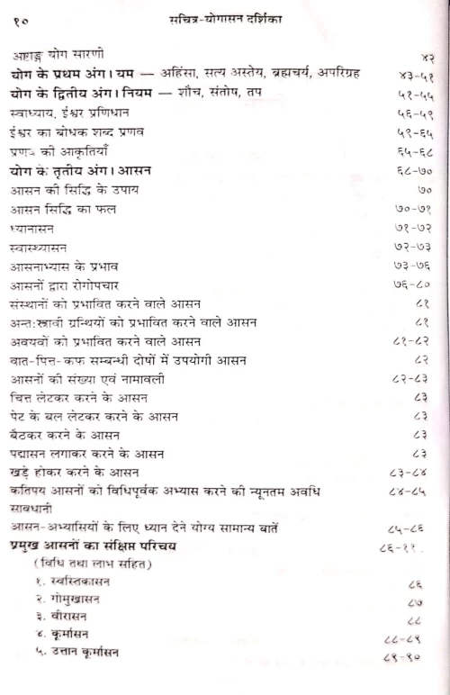 Yogasana Darshika (Sachitra)